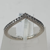 LADIES PANDORA SILVER RING 1.6GMS Ring Size K / 6 US